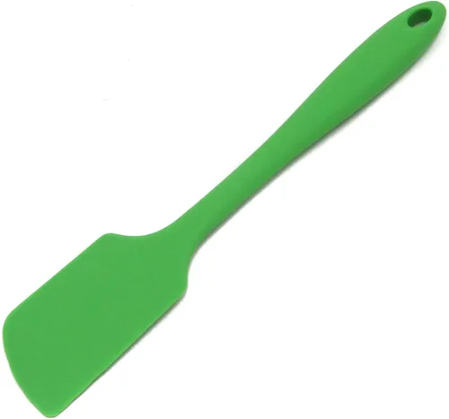 Vista 8 de Chef Craft Espátula angular de silicona premium, 11 pulgadas, color negro