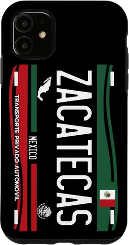 Vista 8 de Placa de matrícula Zacatecas para iPhone 13 Pro Max, Zacatecas México, funda Zacatecas