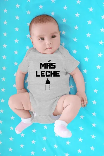 Vista 4 de CBTwear Mas Leche - Ropa de bebé - Divertidos trajes para recién nacidos para niños y niñas