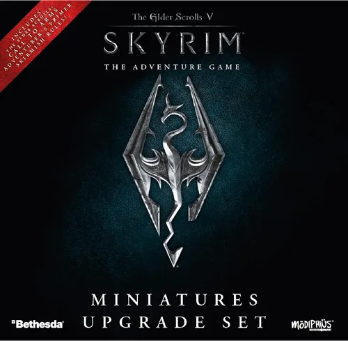 Vista 2 de Modiphius The Elder Scrolls V: Skyrim El Juego de Aventura Juego de Miniaturas Set de Mejora - Estrategia de Exploración de Mazmorras con Miniaturas