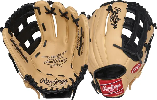 Vista 20 de Rawlings Guante de béisbol juvenil Select PRO LITE Modelos Pro Player Tamaños 10.5 a 12.25 pulgadas Múltiples estilos