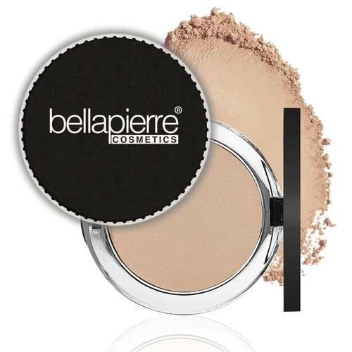 Vista 16 de Bellapierre Base mineral compacta SPF 15 – Base de maquillaje en polvo prensado, corrector, polvo de acabado y fijación, compacta para llevar