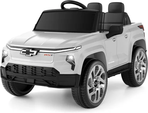 Vista 9 de Auto eléctrico Chevrolet Silverado con licencia de 24 V para niños Negro
