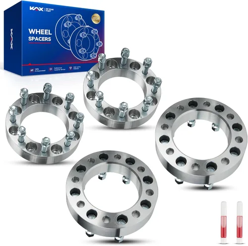 Vista 71 de KAX - Espaciadores de rueda de 0.197 x 4.252 in, espaciador centrado en cubo de 5 lengüetas para Ford Escape Negro