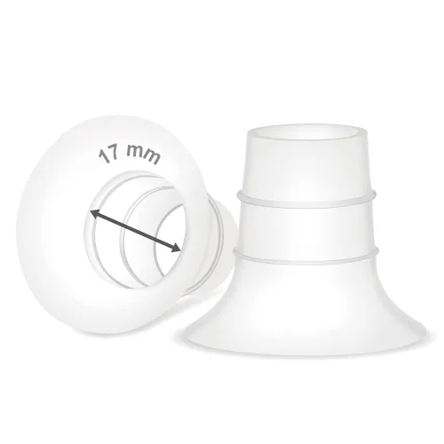 Vista 12 de Maymom Insertos de brida de 0.512 in para Medela, Spectra 0.945 in Shields/Flanges, Momcozy/Willow Wearable Cup. Compatible con Medela Freestyle