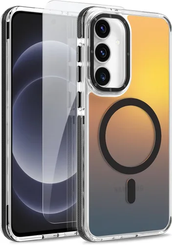 Vista 207 de Funda magnética para Google Pixel 10 Pro XL [compatible con Magsafe] [bonito diseño fluorescente de moda] a prueba de golpes, delgada, translúcida