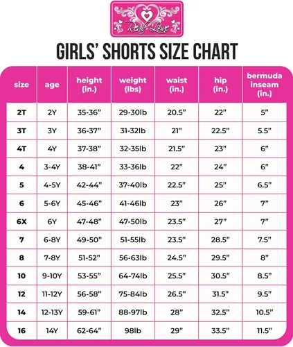 Vista 5 de Real Love Pantalones cortos para niña - Pantalones cortos básicos de sarga elástica suave (talla 7-16)