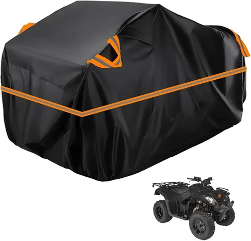 Vista 252 de Cubierta para ATV impermeable compatible con Arctic Cat H1 EFI TRV Cruiser 4x4 2011, cubierta de 210D para vehículos de 4 ruedas, cubierta para quad
