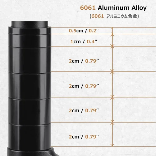 Vista 3 de Azarxis Bike Fork Stem Bicycle Extender Handlebar Riser Adaptor Aluminium Alloy Head up Adapter Flexible Easy Installation for 1-1/8 Inch 28.6 mm