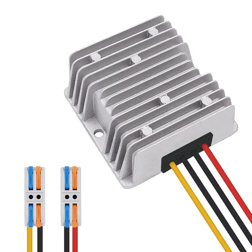 Vista 10 de 8-36V a 12V 4A 48W transformador reductor/ascendente DC a DC Buck Convertidor Carrito de golf Fuente de alimentación