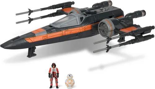Vista 15 de Star Wars Micro Galaxy Squadron Gold Leader's Y-Wing - Vehículo de clase Starfighter de 5 pulgadas con accesorios de micro figura Jon Vander