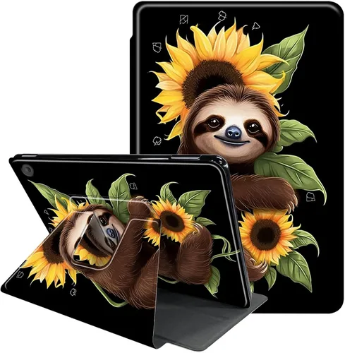 Vista 32 de Funda para Samsung Galaxy Tab A8 de 10.5 pulgadas 2022-360 grados giratoria multiángulo de visión protectora con apagado y encendido automático