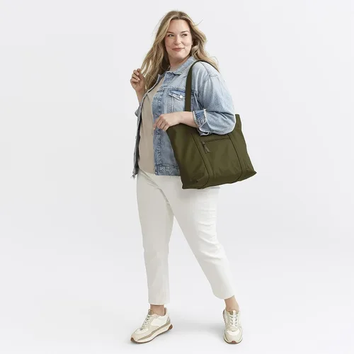 Vista 2 de Bolso tote Vera de algodón para mujer