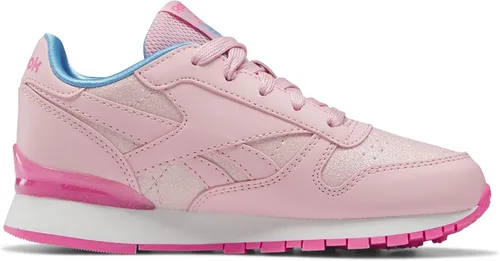 Vista 5 de Reebok Tenis clásicos unisex de cuero Step N Flash Light Up para niños