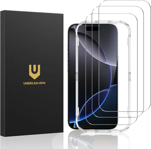 Vista 19 de UNBREAKcable Protector de pantalla de vidrio templado inastillable para iPhone SE 2022/SE 2020, iPhone 8/7 [paquete de 3] [99.99% transparente HD]