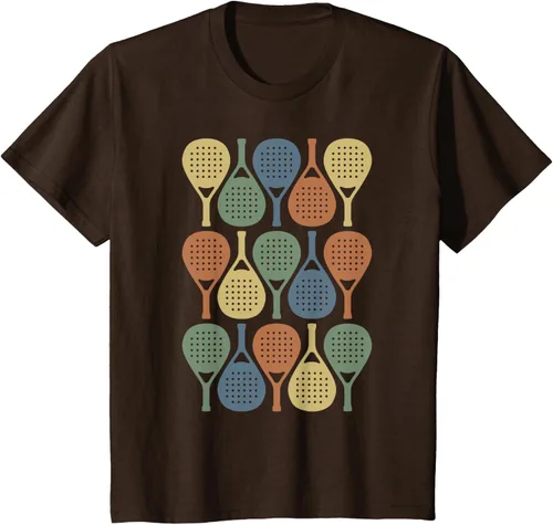 Vista 56 de Vintage Retro Padel Camiseta de Padel Sports Lover
