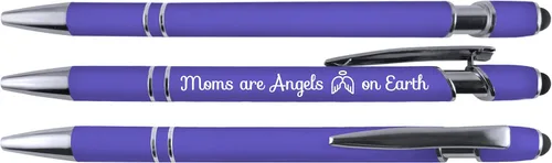 Vista 3 de Greeting Pen Mom Comfort Feel - Lápiz capacitivo de metal, paquete de 6 (6080)