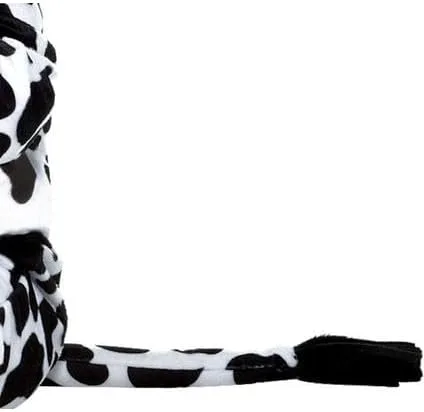 Vista 3 de Mini Moo en blanco y negro para niños pequeños (1 unidad) Adorable disfraz, perfecto para disfraces, Halloween y fiestas