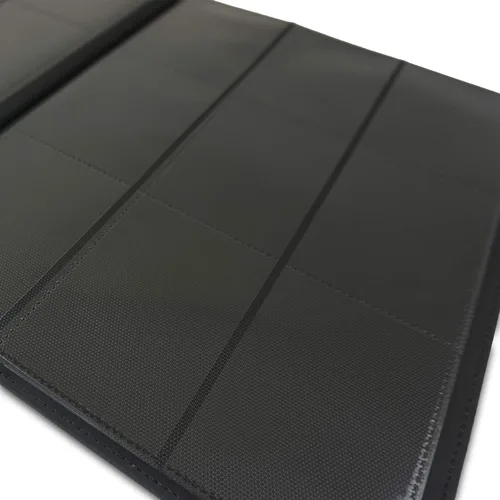 Vista 4 de Vault X 9 Pocket Strap Trading Card Binder 360 Cards Exo-Tec (Black)