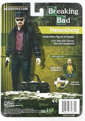 Vista 4 de Figura de 15,24 cm de Walter White material peligroso (traje amarillo) de Breaking Bad Mezco Toyz