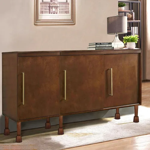 Vista 8 de Juego de 6 elevadores de madera redondos de 3 pulgadas para muebles, elevadores de madera resistentes para marco de cama, mesa, sofá, escritorio