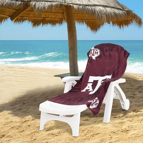 Vista 6 de Northwest NCAA Texas A&M Aggies - Toalla de playa unisex para adultos, 30 x 60 pulgadas, psicodélico