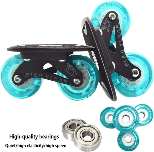 Vista 2 de Patines de deriva Split Skateboard portátil Patín de ruedas Freelinedrift Patín de alto rebote al aire libre deslizante adolescente adultos regalo