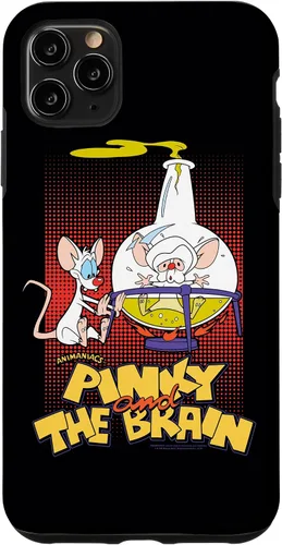 Vista 13 de Pinky and the Brain Lab Flask Case for iPhone 17