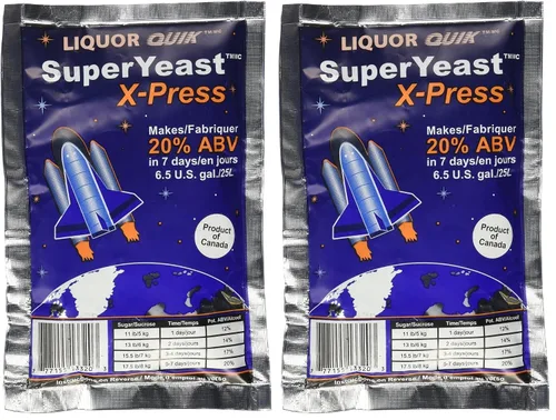 Vista 6 de Licor Quik Super Levadura X-Press (hace 6,5 US gal./25L)
