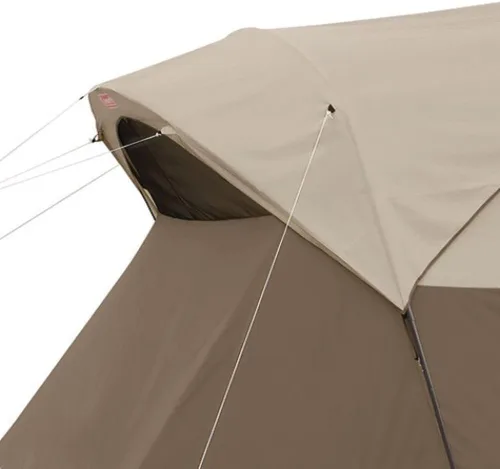 Vista 3 de Coleman WeatherMaster Camping Tent with Rainfly & Room Divider, Spacious Weatherproof Family Tent with Carry Bag