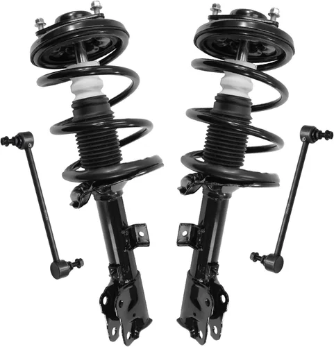 Vista 42 de Detroit Axle - 4 barras estabilizadoras de puntales delanteros para Kia Forte Koup 10-13 12-13 Forte5, puntales y barras estabilizadoras de resorte