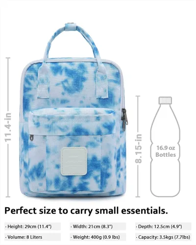 Vista 10 de HotStyle BESTIE - Mini mochila de varios colores y patrones, tamaño pequeño