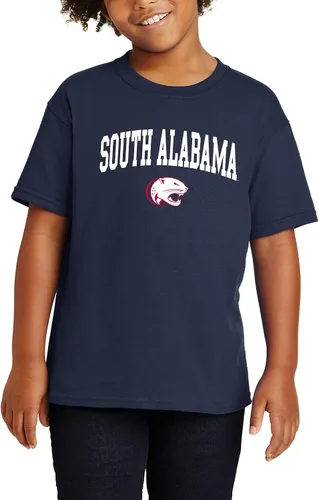 Vista 678 de NCAA Arch Logo, camiseta juvenil color del equipo, universidad - universidad