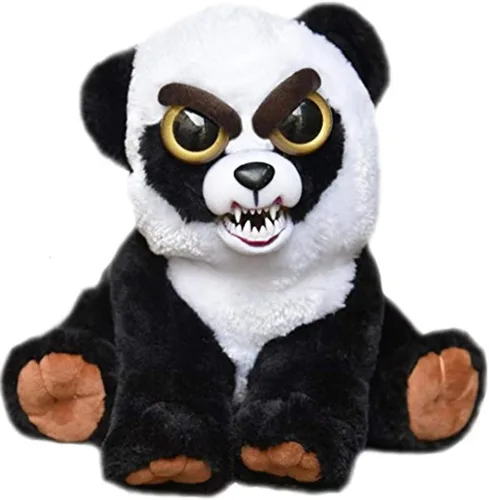 Vista 2 de Panda de peluche William Mark, al apretarlo pasa de ser adorable a terrorífico