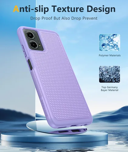 Vista 589 de FNTCASE Funda para iPhone 17 Pro: Fundas delgadas translúcidas de color azul claro compatibles con MagSafe, protección completa de la cámara