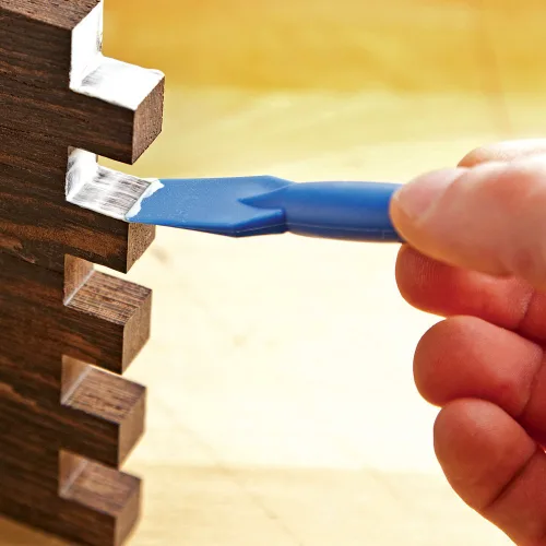 Vista 4 de Rockler Cepillo de pegamento de silicona de 7 pulgadas de largo – Aplicador de pegamento de madera ideal para carpintería y más – Silicona de larga