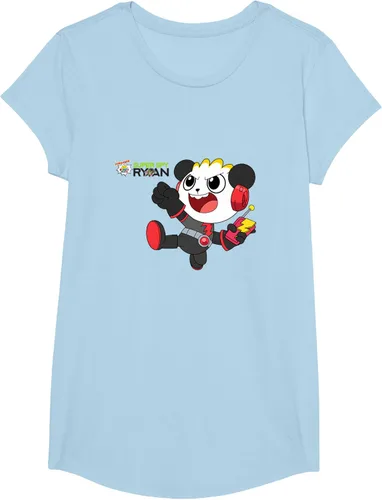 Vista 18 de Ryan's World Super Spy Combo Panda Camiseta, gris, S Asfalto