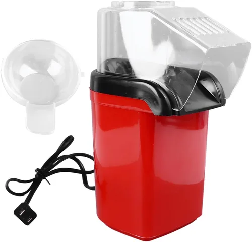 Vista 4 de Yosoo Health Gear Máquina eléctrica para hacer palomitas de maíz, máquina desmontable para el hogar, cocina, película, noche, merienda, fiesta