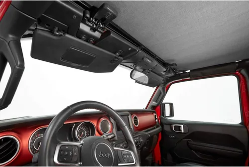 Vista 2 de Bikini Header Safari - Wrangler JL '18-20 de 2 puertas (diamante negro)