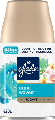 Vista 12 de Glade Repuesto automático en aerosol, ambientador para el hogar y el baño, manzana y canela, 6.2 onzas