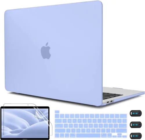 Vista 16 de CISSOOK - Funda rosa bebé para MacBook Pro de 13 pulgadas 2025-2016