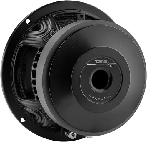 Vista 5 de DS18 PRO-EXL64 - Altavoz de 6.5 pulgadas, rango medio, bala de aluminio roja, 600 W máximo, 300 W RMS, 4 ohmios, imán de ferrita, para el audio