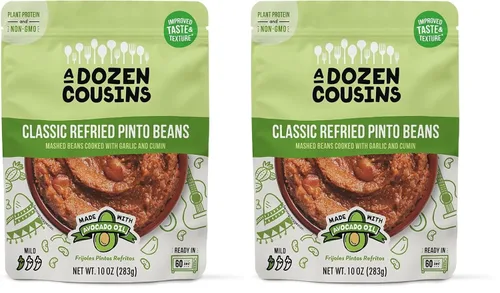 Vista 5 de A Dozen Cousins Frijoles pintos refritos, 10 onzas