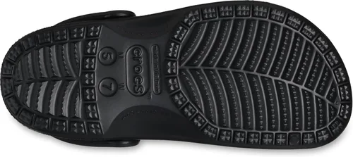 Vista 3 de Crocs Zuecos unisex para adultos Baya, Negro, 9 mujer/7 hombre