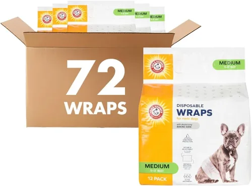 Vista 16 de Arm & Hammer Bandas para el vientre para perros machos pequeños, 12