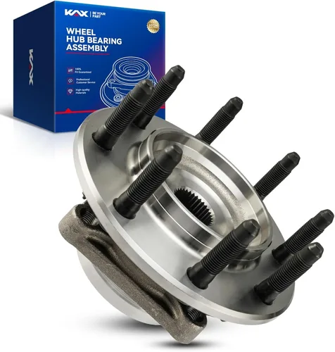 Vista 104 de KAX 510063 Rodamiento de rueda delantera compatible con Toyota Camry 2004-2017, Ford Edge 2007-2014, Toyota Sienna 2004-2010, conjunto de cubo