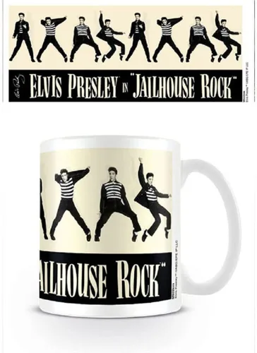 Vista 2 de Elvis – Jailhouse Rock Taza de cerámica en caja de presentación