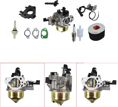 Vista 2 de munirater Carburador GX390 13HP con bobina de encendido 17210-ZE3-505 Kit de filtro de aire de repuesto para bombas de agua para cortacésped Honda