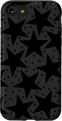 Vista 18 de Funda con diseño de estrella negra para iPhone 16