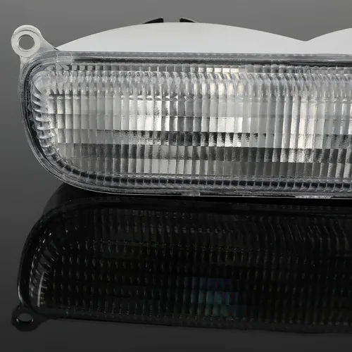 Vista 9 de ECOTRIC Luces de esquina + luces de señal compatibles con Jeep Cherokee XJ 1997-2001 solo luces de esquina transparentes y luces de señal